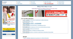 Desktop Screenshot of 49.snuipp.fr