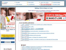 Tablet Screenshot of 49.snuipp.fr