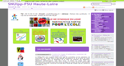 Desktop Screenshot of 43.snuipp.fr