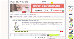 Desktop Screenshot of 26.snuipp.fr
