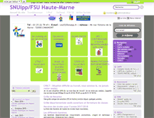 Tablet Screenshot of 52.snuipp.fr