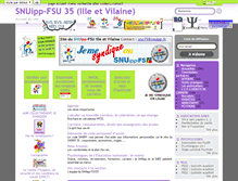 Tablet Screenshot of 35.snuipp.fr
