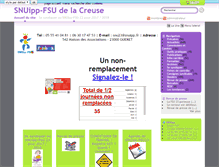 Tablet Screenshot of 23.snuipp.fr