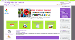 Desktop Screenshot of 61.snuipp.fr
