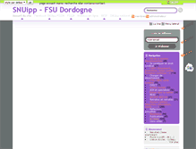 Tablet Screenshot of 24.snuipp.fr