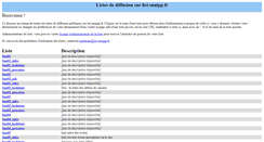 Desktop Screenshot of list.snuipp.fr