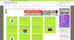 Desktop Screenshot of 05.snuipp.fr
