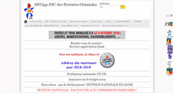 Desktop Screenshot of 66.snuipp.fr