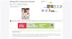 Desktop Screenshot of 33.snuipp.fr