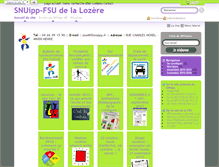 Tablet Screenshot of 48.snuipp.fr