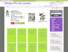 Tablet Screenshot of 40.snuipp.fr