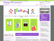 Tablet Screenshot of 12.snuipp.fr