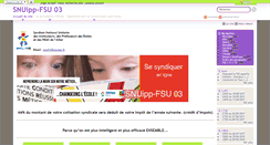 Desktop Screenshot of 03.snuipp.fr